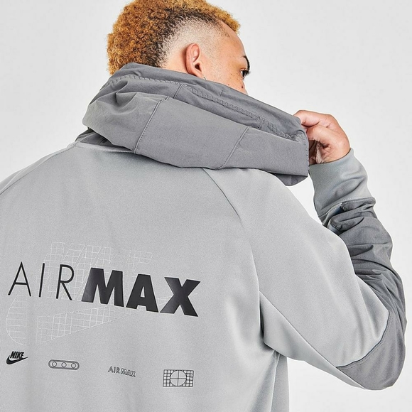 nike sportswear air max men's full zip hoodie